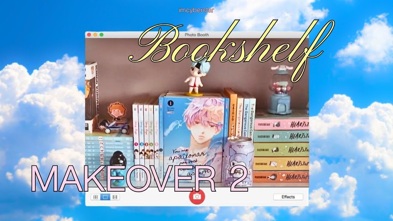 SHELF MAKEOVER 🍥 reshelving, manga organization, decorating - part 2