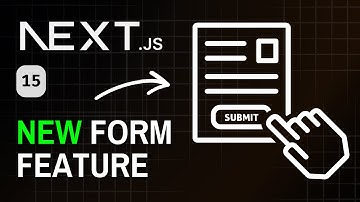 NEW Next.js 15 Feature! Enhanced Forms