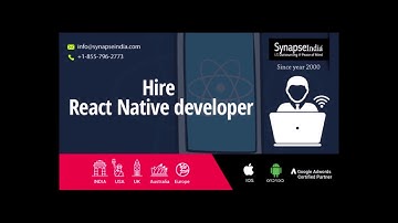Hire React Native Developer- SynapseIndia