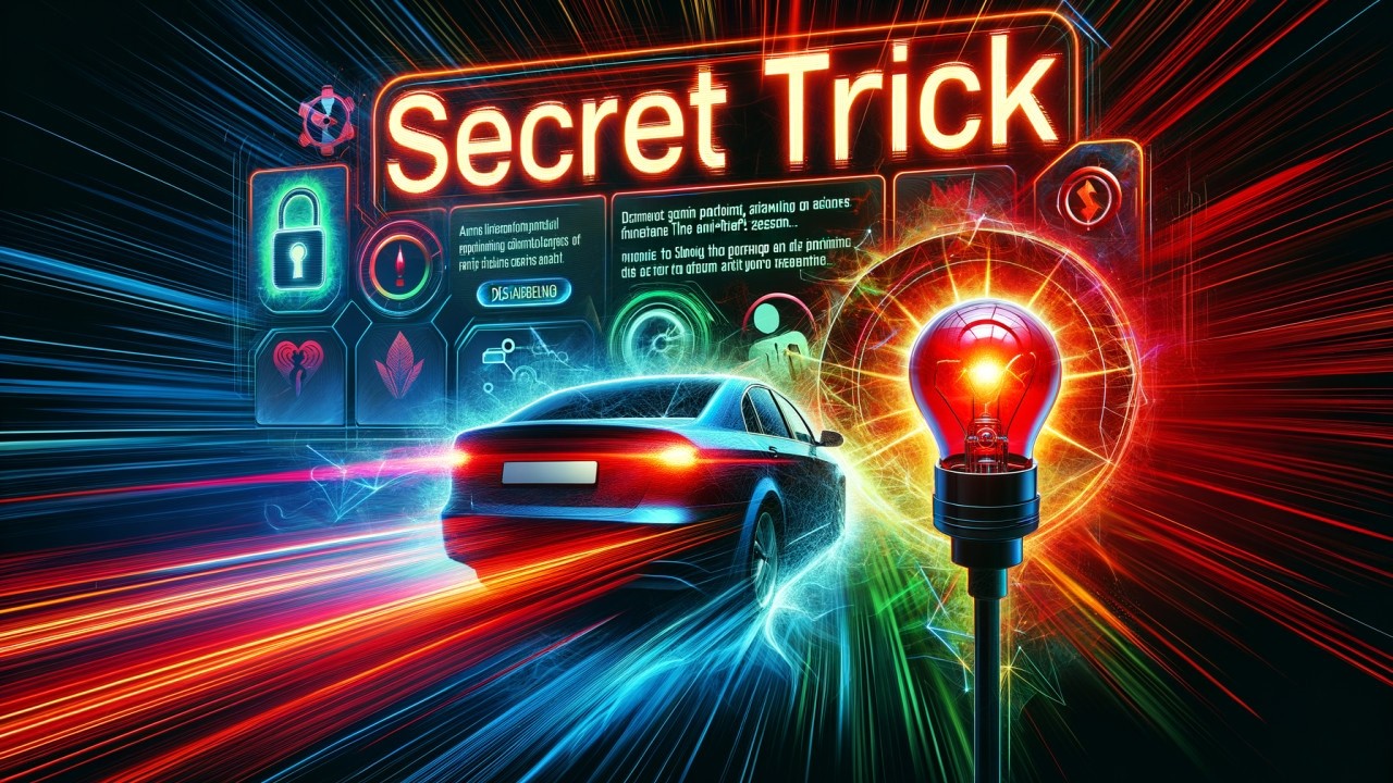 How to Disable Anti-Theft on Honda Accord with Flashing Red Dashboard