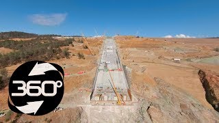 Oroville Spillway 360 Flyover October 2, 2018
