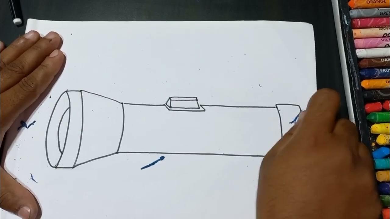 torch drawing//torch drawing easy//torch drawing simple//torch drawing