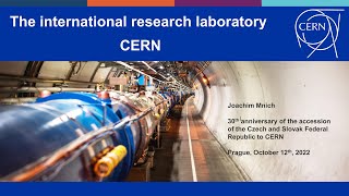 Joachim Mnich: The international research laboratory CERN