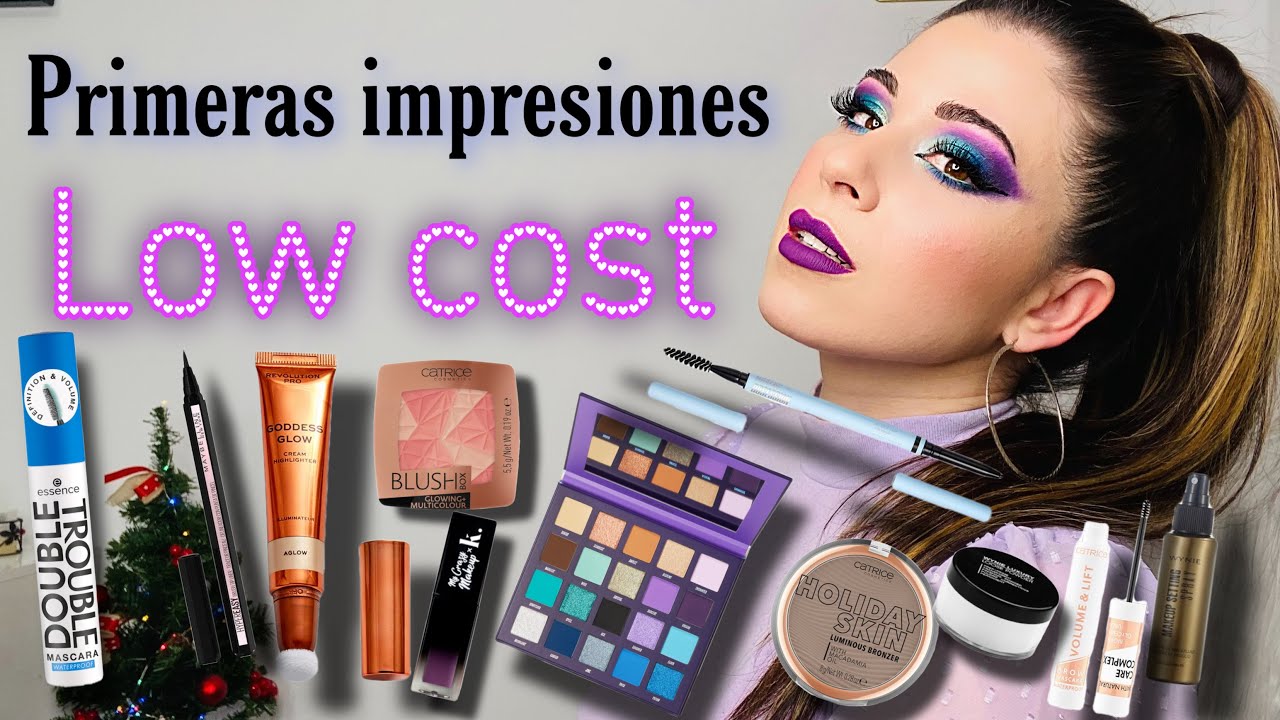 PRIMERAS IMPRESIONES LOWCOST! Nuevos CLONES? Productazos y ANSIA VIVA + Maquillaje morados y azules!