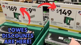 Lowes Finally Releases The Sales! New Tool Deals on Metabo HPT, Dewalt and More!