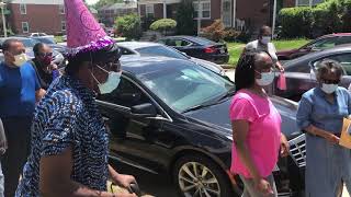 Mom's Drive by Birthday Celebration