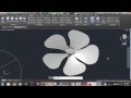 Autocad 3d fan basic beginner training 3d modeling