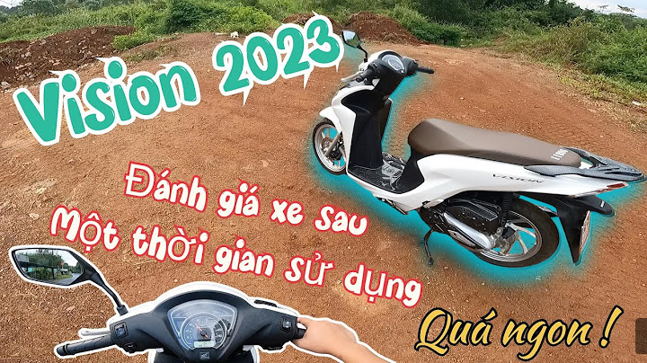 Đánh giá xe máy honda vision năm 2024