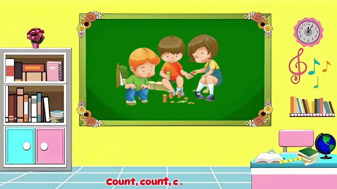 Counting Coins| Learning videos for Kids| Smarty Bugs #childrenseducation #math #preschool #money