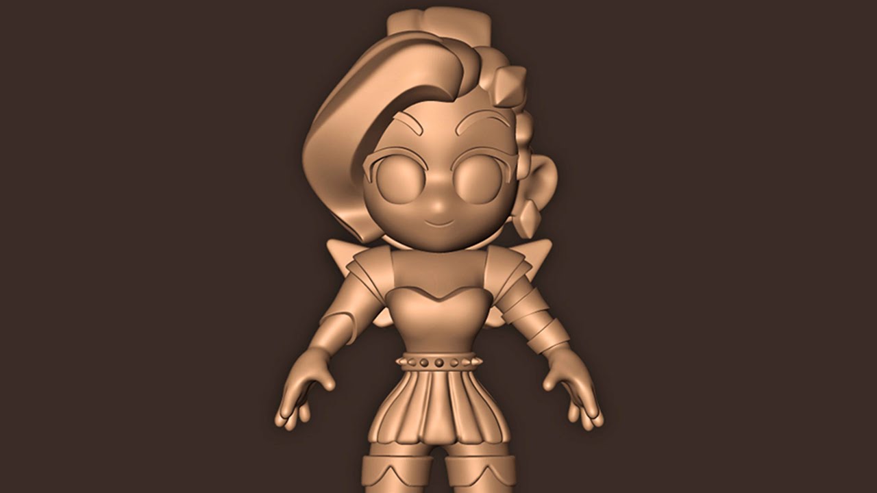 Seraphine ( league of legends ) champion spotlight Chibi 3D Printer Action Figure cartoon character