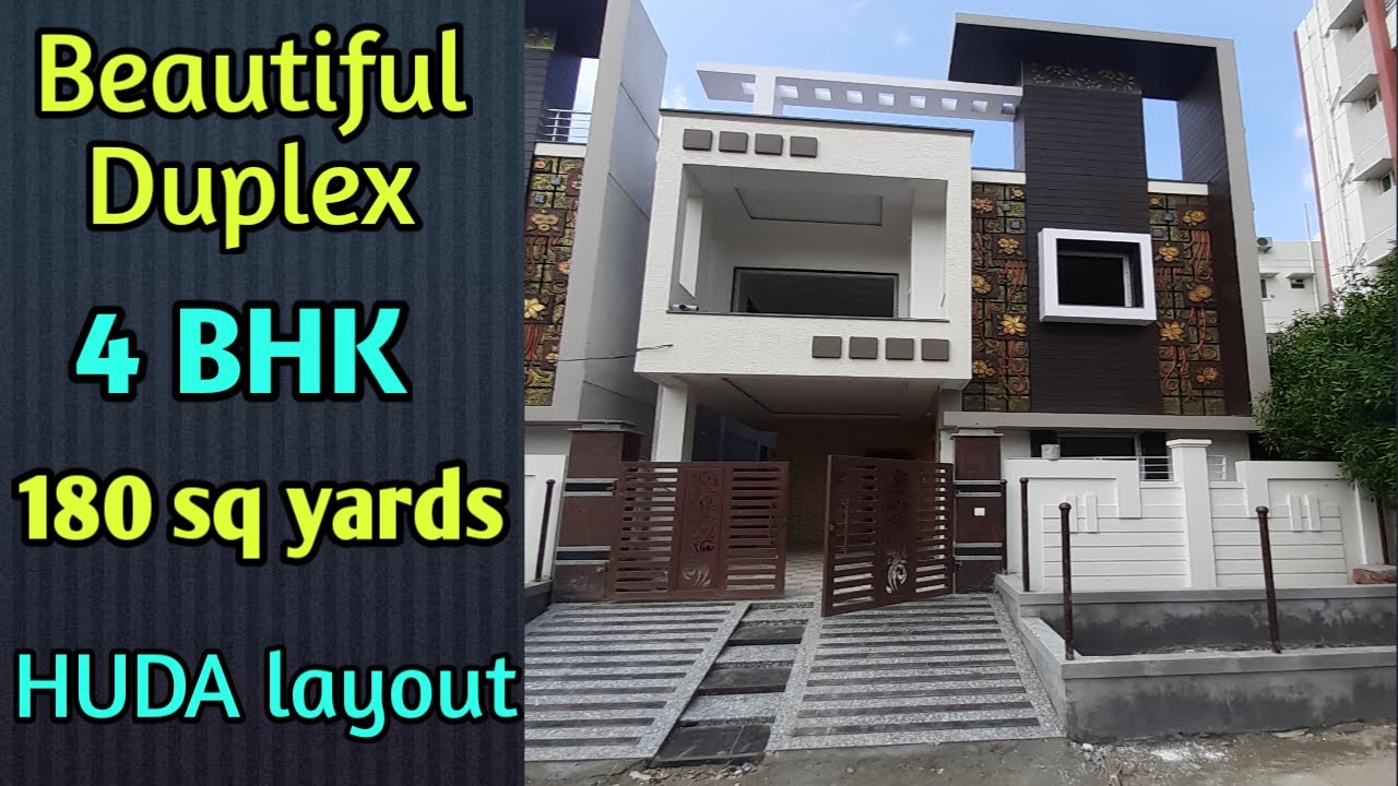 New Duplex House for sale in Hyderabad Duplex villa 4 BHK House for