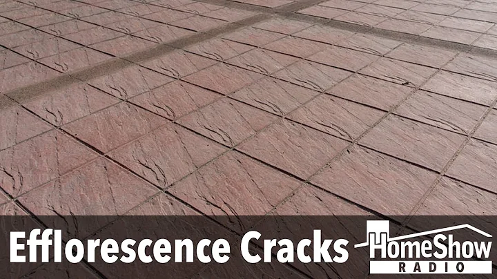 What can I do to stop efflorescence from tearing up my garage?