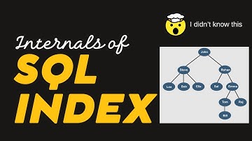 Internals of SQL Indexes