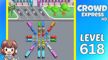 Crowd Express Level 618 Solution Walkthrough