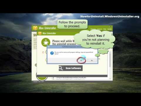How to Uninstall SUPERAntiSpyware Professional Quickly