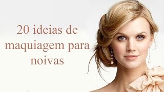 20 ideias de maquiagem nude para noivas