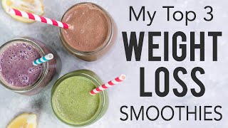 My Top 3 Weight Loss Smoothie Recipes (replace 12 meals per day!)