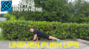 Uneven Push Ups Tutorial / How to