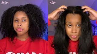 “Blow Out” On Natural Hair | From Curly to Straight + GIVEAWAY UPDATE! [CLOSED]