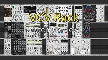 Sequence drums - VCV Rack patch preview