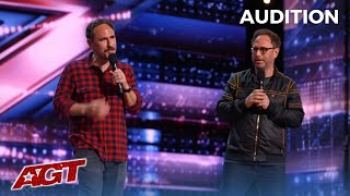 Are Pets Like Kids? The Sklar Brothers Perform HILARIOUS Comedy Act on America's Got Talent