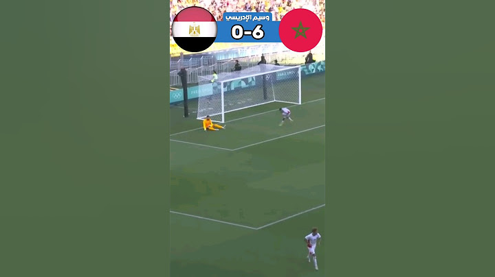 أهداف مباراة المغرب و مصر في الأولمبياد 🥉 ¦ فوز ساحق لأسود الأطلس 🦁🇲🇦