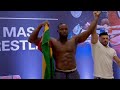 Arnold South America Mas-Wrestling: Ikoudjor Abdulhaki Olegbin - Togo, Africa