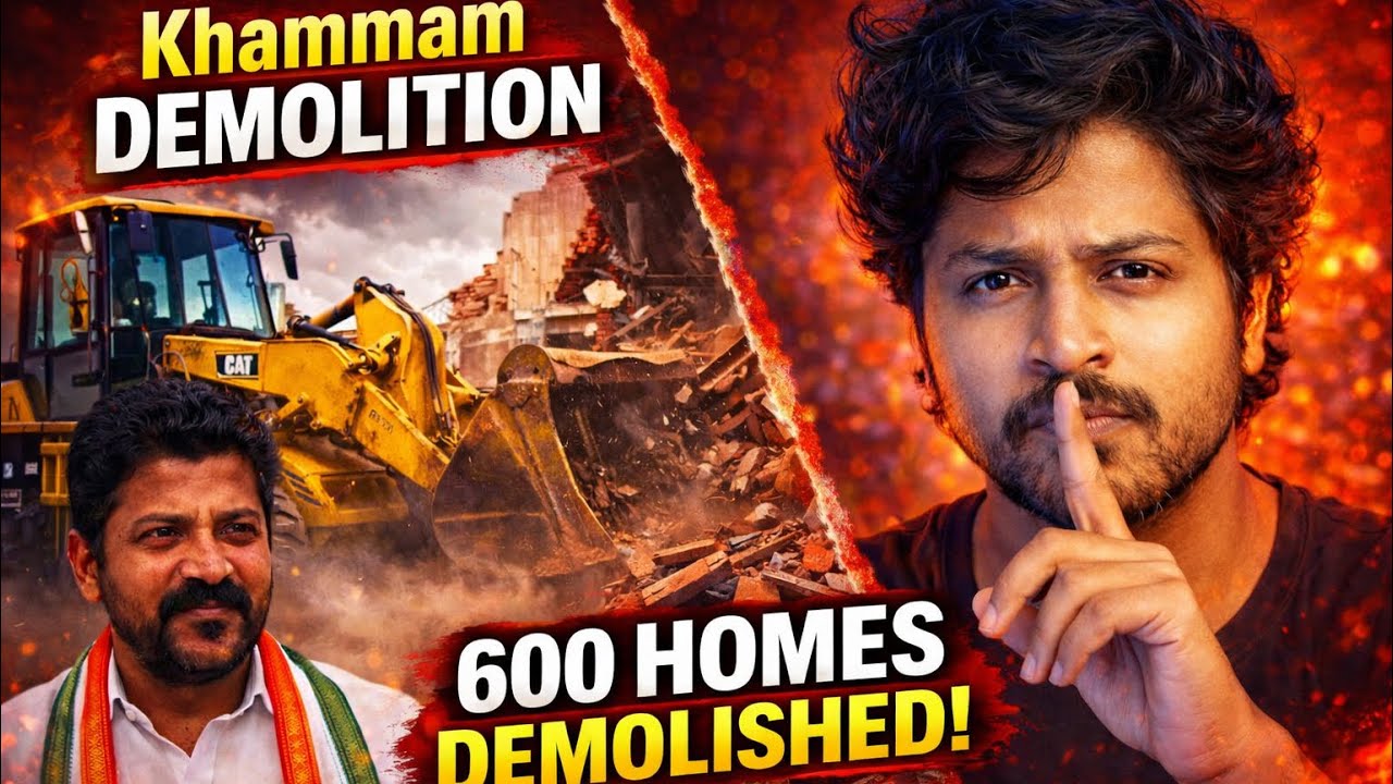 Khammam Demolition Full Story Explained - IMAKSHAY9