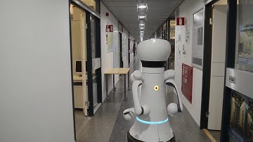 Hallucinating robots: Inferring obstacle distances from partial laser measurements