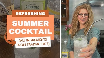 Spicy Lemonade Cocktail | Easy Drink Recipe | Healthy Eating at Trader Joe