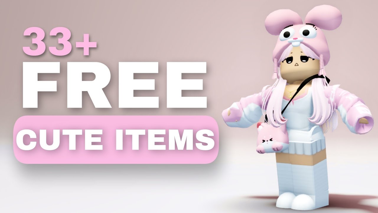 33+ FREE ROBLOX ITEMS 2023 