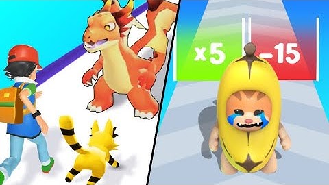 Monster Squad Rush | Epic Banana Run / All Level Gameplay: Android,iOS - New APK Update Mod Version