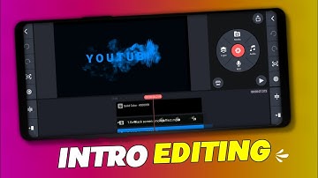 Kinemaster Me Intro Kaise Banaye | How To Make Gaming Intro For YouTube In Kinemaster Intro Template