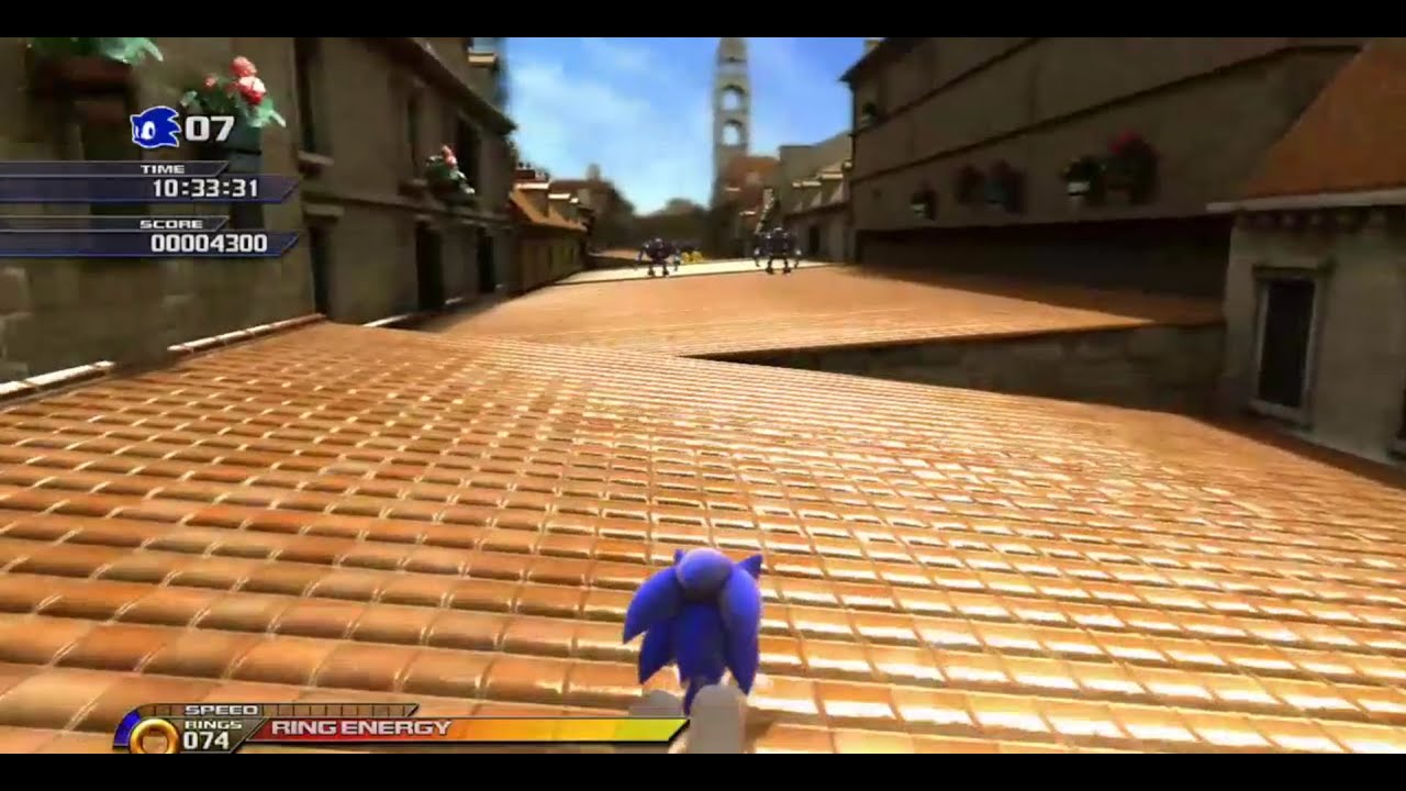 Rooftop Run Act 1: Baby Style! I Sonic Unleashed ( Part 2 ) - YouTube