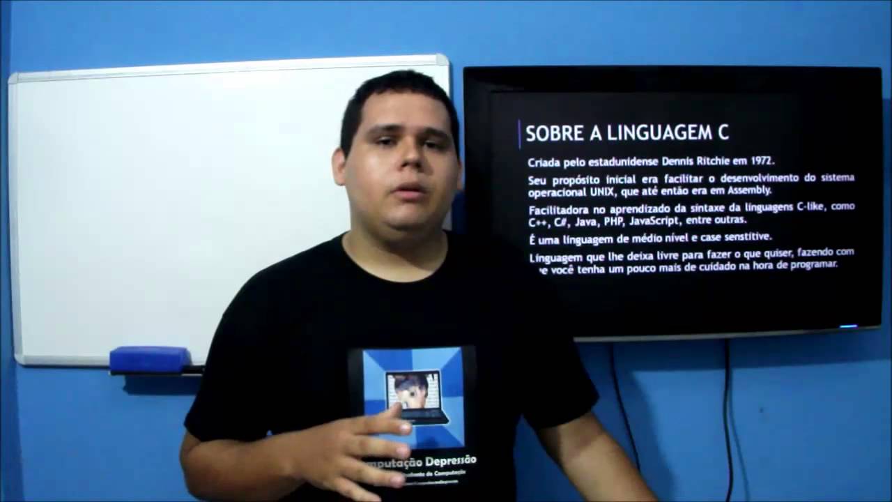 Curso Lógica de Programação - Aula 01 - Sobre a linguagem C - YouTube