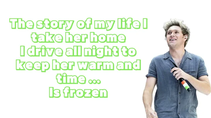 One Direction-Story Of My Life without Zayn (Lyrics)