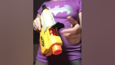 How to load a Recon CS-6 nerf gun