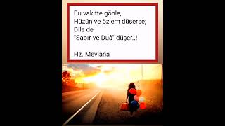 Mevlâm bir çok dert vermiş. (Bugünlerimize Hamd olsun)..