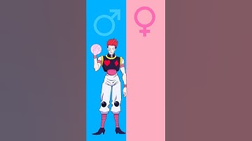 hunter x hunter characters gender swap part - 3 #shorts #edit #viral #gender swap #anime #h x h