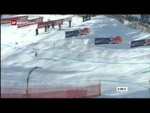 Vincent Kriechmayr gewinnt die Abfahrt von Saalbach knapp vor Beat Feuz und Matthias Mayer