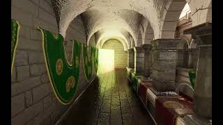 LUMINA Real Time Global Illumination new reflections refinements used in Sponza