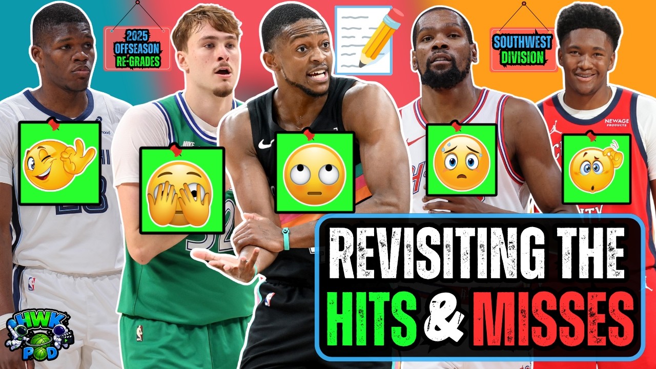 Re-Grading The 2025 NBA Offseason | Mavericks, Rockets, Grizzlies, Pelicans And Spurs
