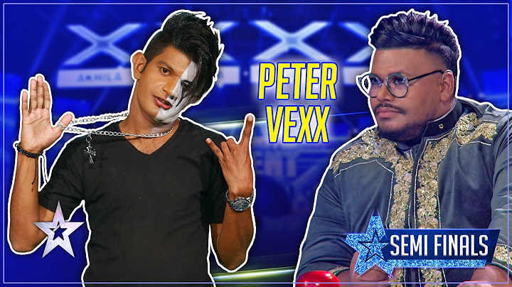 කළු කුමාරයාටත් බූට් එක වදියිද? | Peter Vexxx | Sri Lanka's Got Talent | Sirasa TV