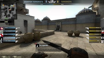 CS:GO Pistol Start round - Competitive match: Awesome Ace kill