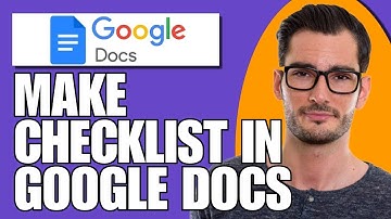 How to Make Checklist in Google Docs