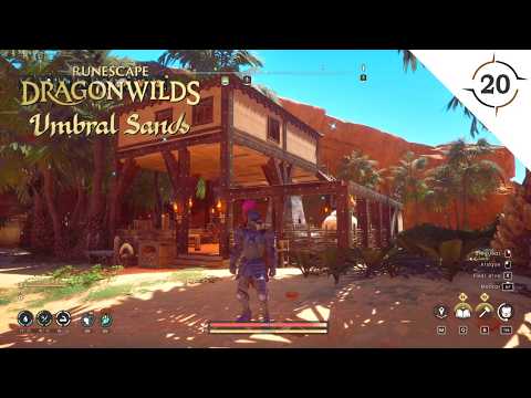 🐲 RuneScape: Dragonwilds #20 – Nova Base em Alcarrida 🌵 Umbral Sands
