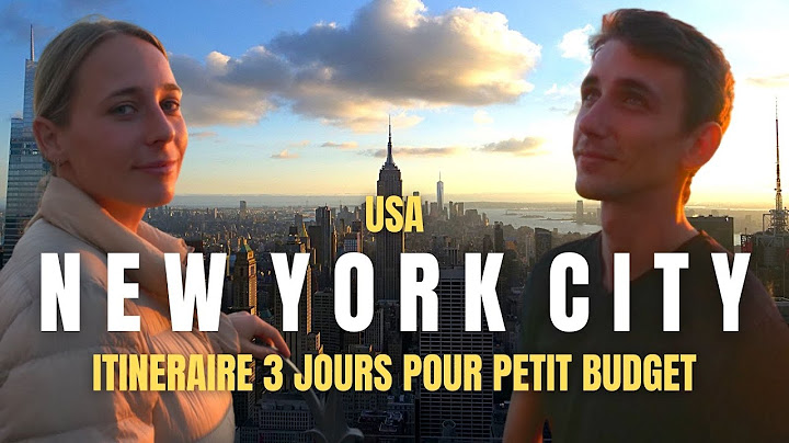 GUIDE ULTIME NEW YORK CITY !!! VOYAGE 3 JOURS  - 30 choses à faire avec un PETIT BUDGET [VLOG USA]