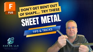 Fusion Sheet Metal Tips & Tricks