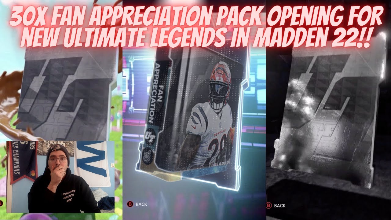 BIG 30X FAN APPRECIATION PACK OPENING FOR NEW ULTIMATE LEGENDS IN
