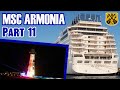 MSC Armonia Part 11: Top 13 Solarium, Parade, Lighthouse Show, Debark - ParoDeeJay Cruise Vlog 2020